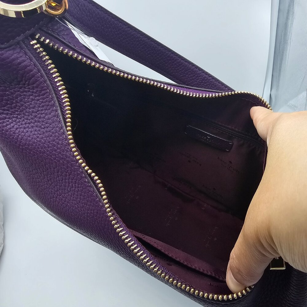 Kate Spade Janie Shoulder Bag KE660 Ripe Plum - Picture 6 of 7